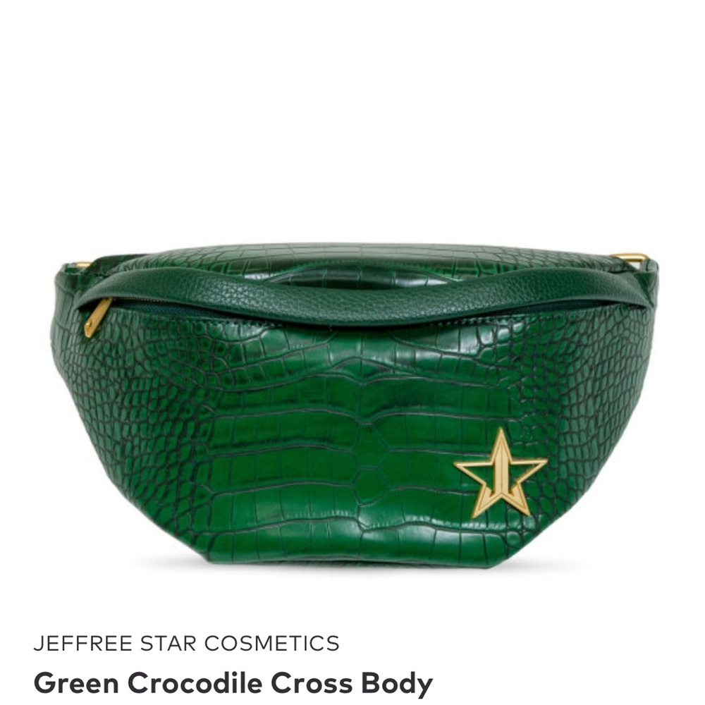 Jeffree Star faux crocodile skin Fanny pack !